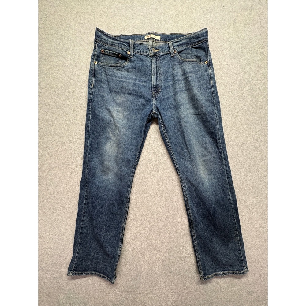 Signature by Levi Strauss Relaxed Fit Jeans Mens 36x30 Blue Medium Wash Denim